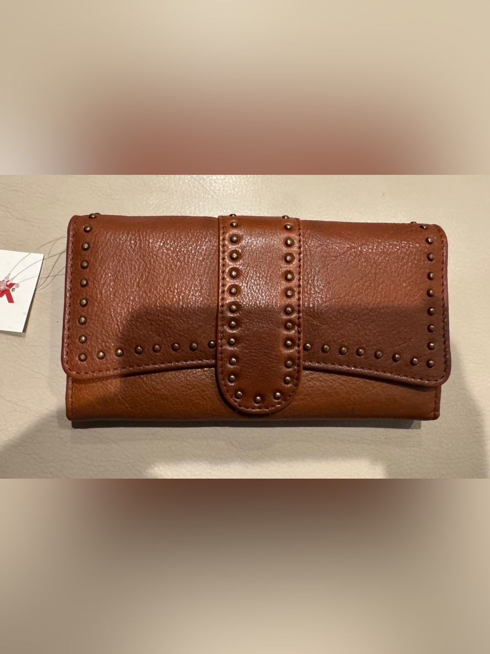 Vilenca Holland brown leather wallet